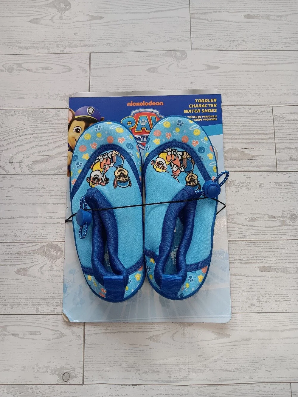 NWT Paw Patrol Toddler Character Water Shoes Blue Size 7/8